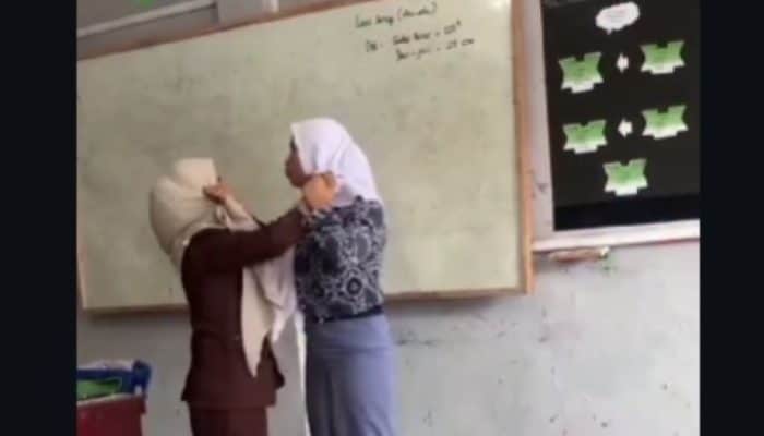 Video 10 Detik Siswi Langsa Bentak Guru di Depan Kelas, Bikin Netizen Geram: “Moral Generasi Sekarang di Mana?”
