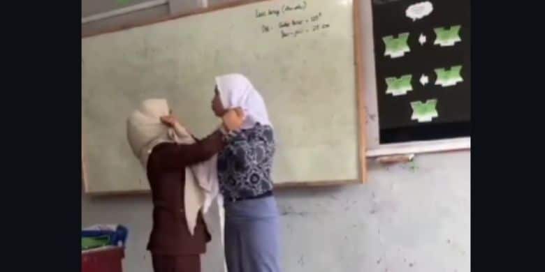 video viral siswi Langsa