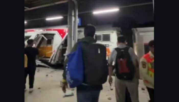 Inilah Rekaman Suasana Mencekam Saat Terjadi Kecelakaan di Stasiun Bekasi Timur, Simak Juga Kronologinya versi Netizen