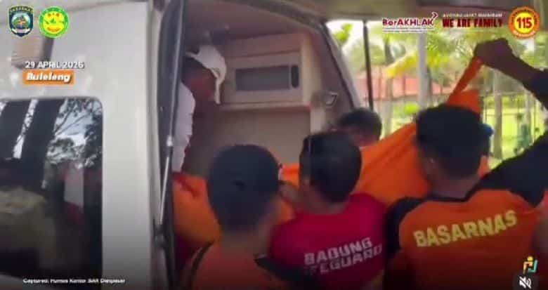 WNA asal Serbia ditemukan tewas di Pantai Mengiat, Nusa Dua.