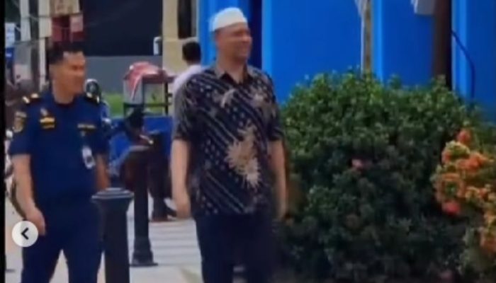 GEMPAR! Napi Korupsi Supriadi ‘Liburan’ di Warkop Kendari, Netizen: Ini Penjara atau Hotel Bintang 5?