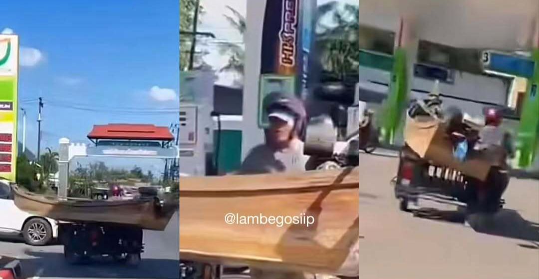 Nelayan bawa perahu ke SPBU