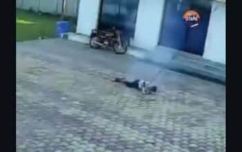 karyawan hotel tersengat listrik