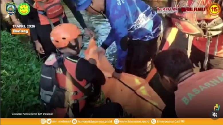 pemuda tewas di Bendungan Mengwi