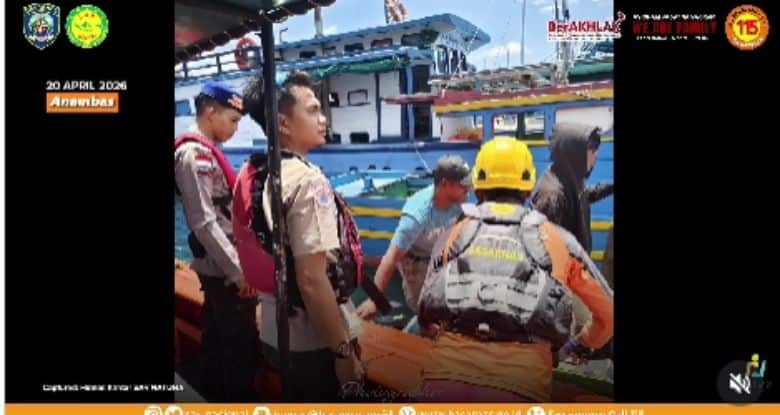 evakuasi nelayan mati mesin di Anambas