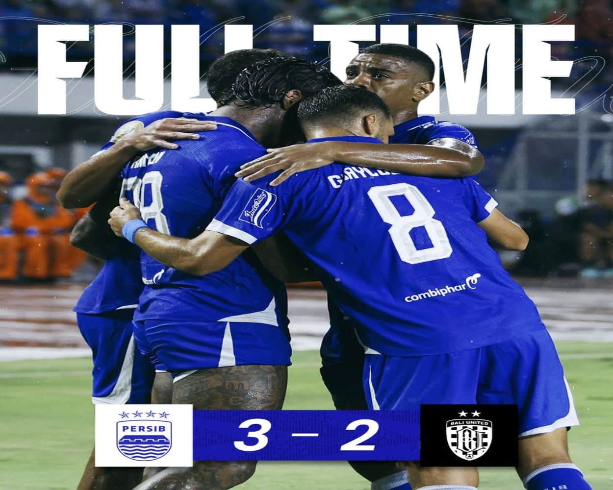 Persib Bandung menang dramatis 3-2 atas Bali United di GBLA