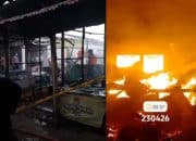 Pasca Kebakaran Pasar Baru Tuban Tetap Buka Aktivitas Perdagangan Tetap Berjalan