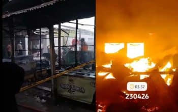 kebakaran pasar baru tuban