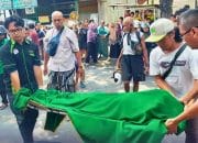 Seorang Pelajar SD Tewas Terlindas Truk Setelah Sang Kakak Gagal Menyalip Truk Trailer di Waru Sidoarjo