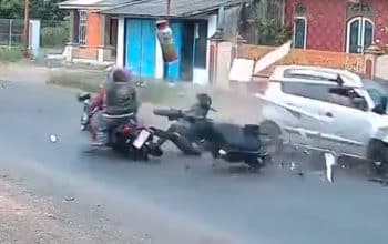 Kecelakaan Beruntun di Jember