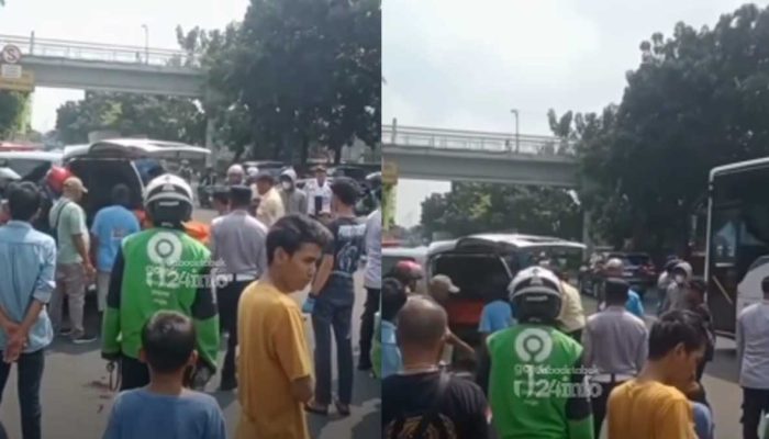 Pengendara Motor Tewas di Dekat Terminal Kampung Rambutan, Diduga Terseret Bus AKAP