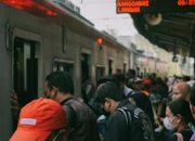 Darurat KRL, Percikan Api Hentikan Perjalanan Rangkasbitung
