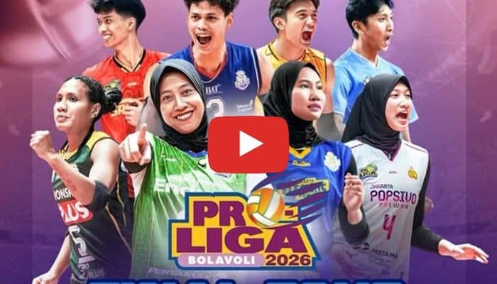 Live Gratis MOJITV dan Link Streaming Final Four Proliga 2026 Popsivo Polwan vs JPE Pikul 16:00 WIB