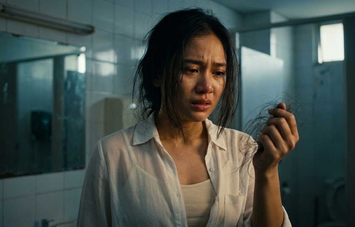 mimpi rambut rontok di tangan