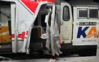 Tabrakan Kereta di Bekasi Timur,