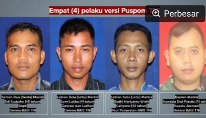 Sidang Perdana Penyiraman Air Keras ke Andrie Yunus Digelar 29 April, Ini Identitas 4 Terdakwa!