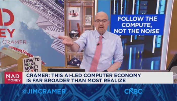 Jim Cramer Ungkap Sektor Unggulan AI yang Diprediksi Moncer hingga 2026