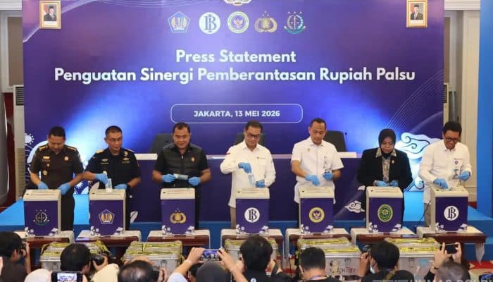 Polri dan BI Musnahkan Ratusan Ribu Uang Palsu, 1.241 Tersangka Sudah Ditangkap