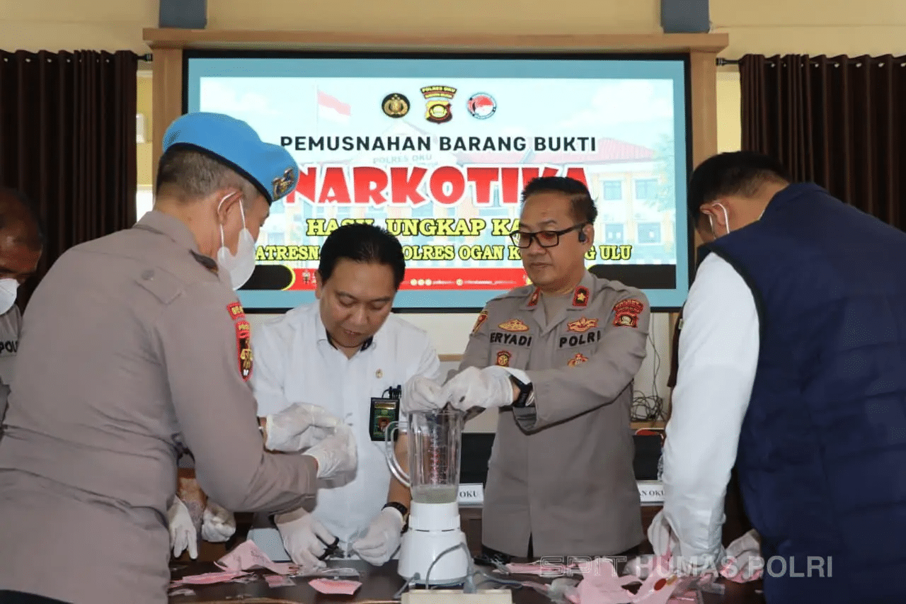 kasus narkotika Baturaja