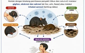 penularan virus Hanta dari tikus