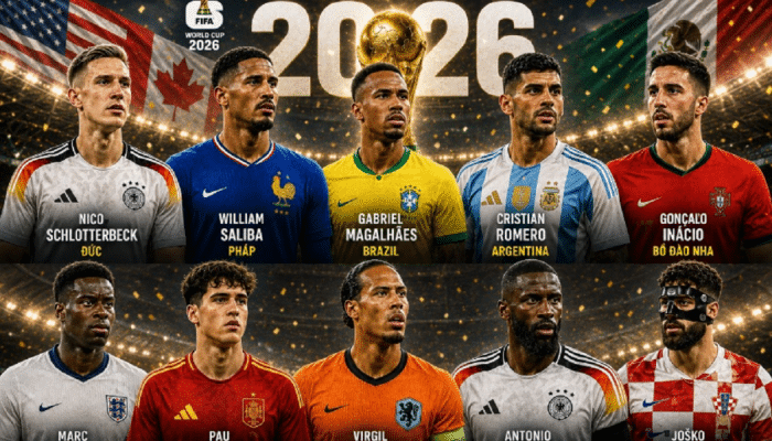 Simak Penampilan Sepuluh Bek Terbaik Kelas Dunia yang Nanti akan Tampil di Piala Dunia 2026