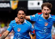 Atletico Madrid Tundukkan Valencia 2-0 di Mestalla, Papan Atas  Kian Ketat