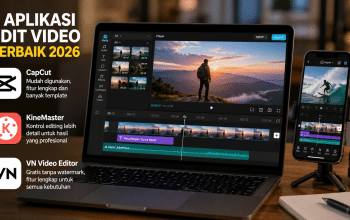 3 Aplikasi Edit Video Terbaik 2026