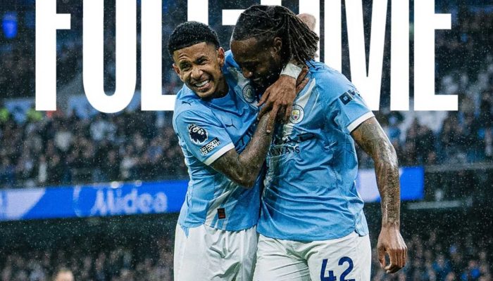 Man City Bantai Crystal Palace 3-0, Semenyo Optimalkan Peluang