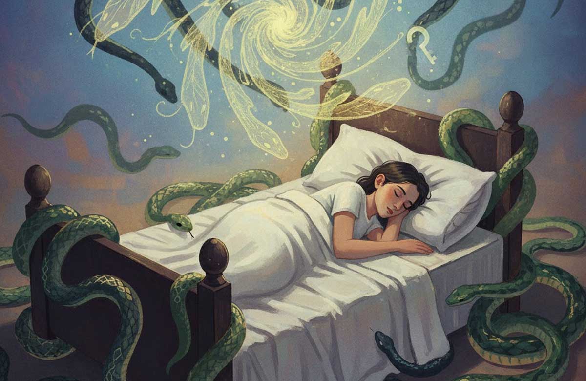 mimpi melihat ular banyak