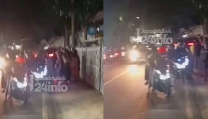 Mobil Fortuner dan Motor Matic Kecelakaan di Kalimulya, 4 Korban Dilarikan ke RS