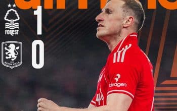 Nottingham Forest menang
