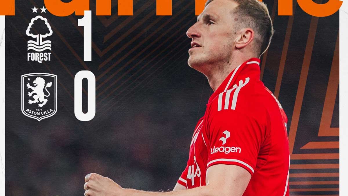 Nottingham Forest menang