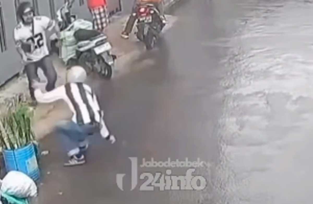 begal kurir paket di Bandung