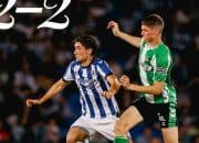 Real Sociedad vs Real Betis Berakhir Imbang 2-2 di LaLiga