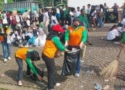 Jakarta ‘Kebanjiran’ Sampah Usai May Day, 164 Ton Langsung Diangkut DLH