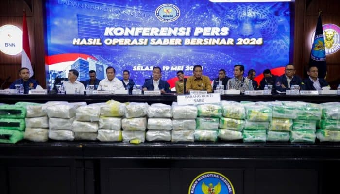 BNN Ungkap Sejumlah Kasus Narkotika di Berbagai Wilayah Indonesia