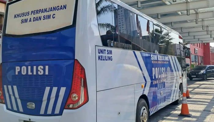 Enam Lokasi Pelayanan Perpanjangan SIM Keliling Solo, 15 Mei 2026