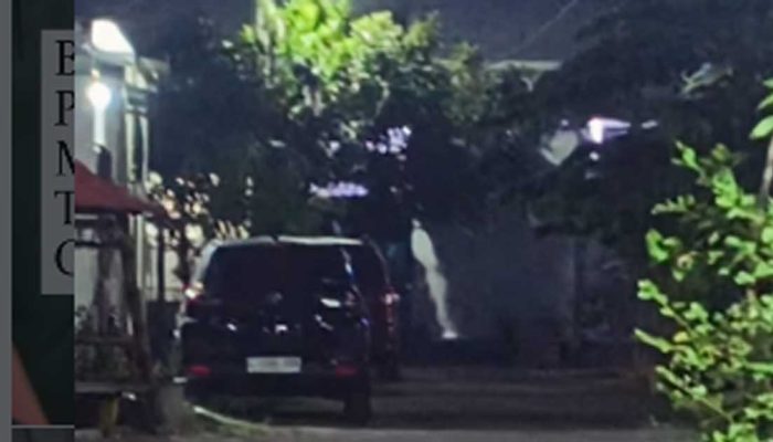 Viral Sosok Putih Diduga Pocong Terekam Saat Gowes Dini Hari