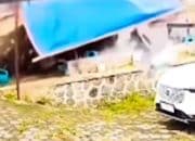 Tenda Angkringan Diserempet Mobil di Pinggir Jalan, Netizen Soroti Lokasi Penjual