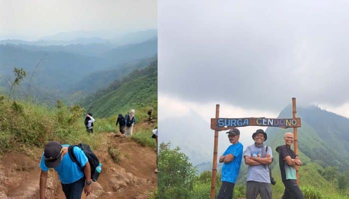 Mendaki Bukit Cendono Pacet Mojokerto, Tantangan Menyenangkan Bagi Tiktoker Pemula