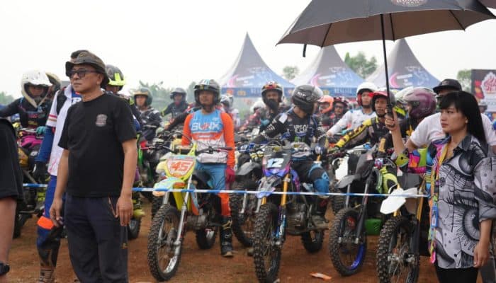 1.500 Rider dari Indonesia hingga Italia Ramaikan Bogor Hujan Trail 2026
