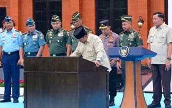 Prabowo resmikan Seskoad