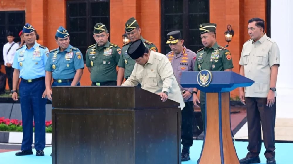 Prabowo resmikan Seskoad