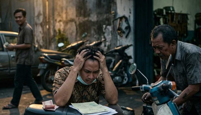 Pencurian Motor Bermodus COD di Bandung, Korban Tertipu Calon Pembeli