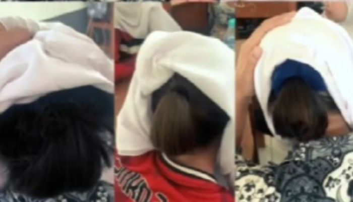 Viral, Aksi Razia Rambut Siswi di Garut!