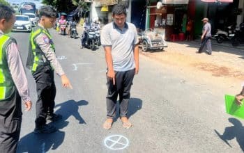 Kurir Paket Tewas usai Terjatuh dan Terlindas Truk di Pasuruan