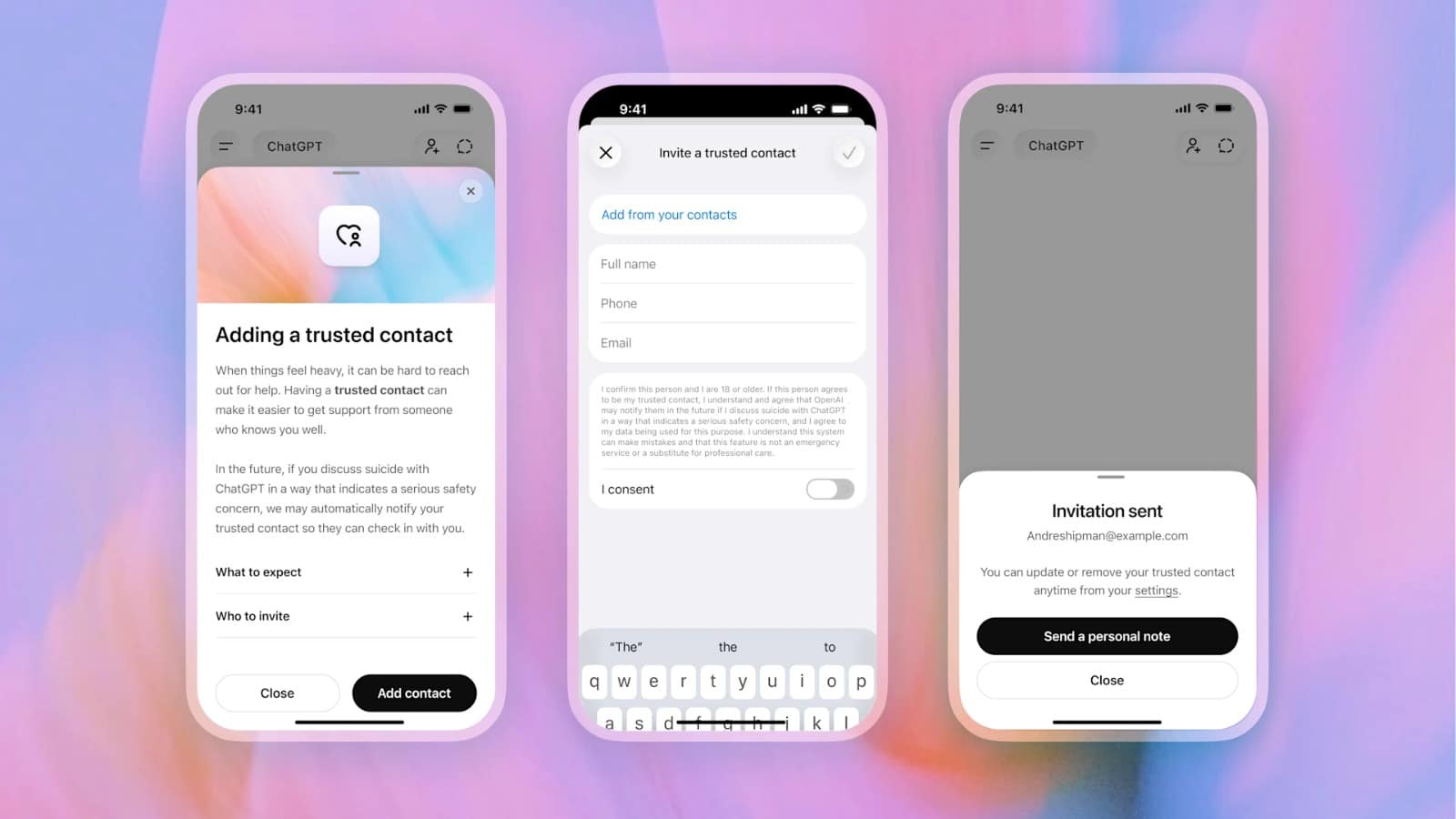 OpenAI Hadirkan Trusted Contact di ChatGPT