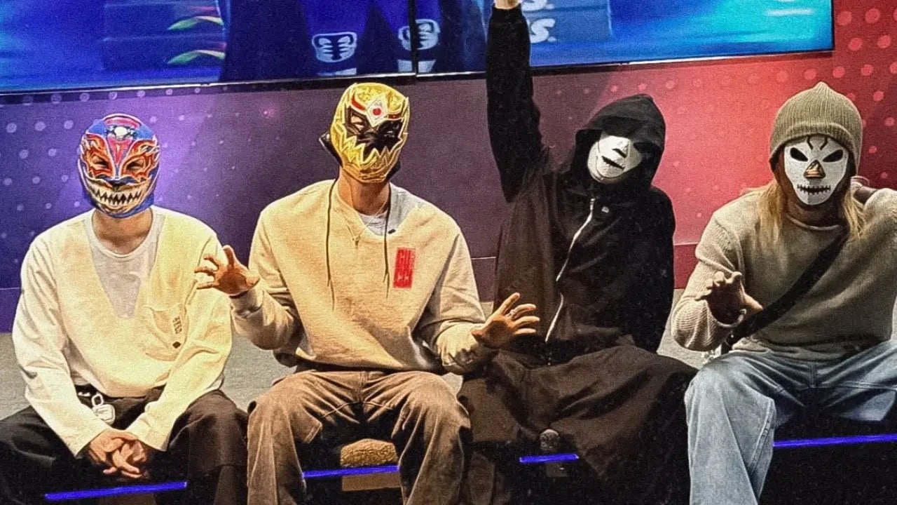 Aksi BTS di Arena Gulat Viral