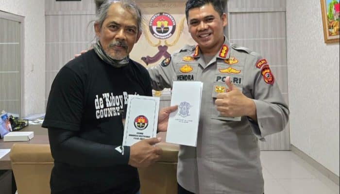 Polda Jabar Dukung Abah Taufik Gowes 500 KM Bandung-Yogya, Ikut IVCA Rally ke-44