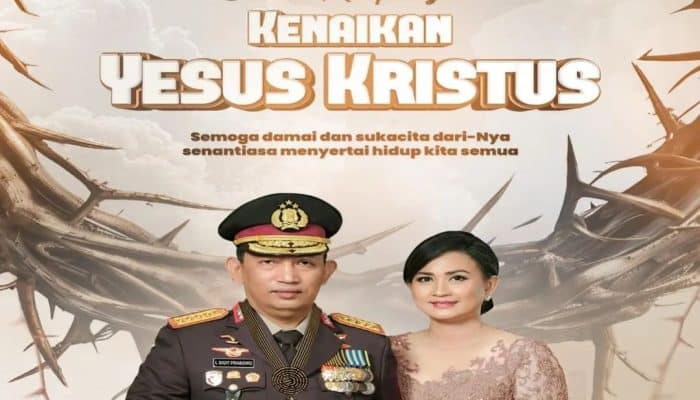 Jaga Kerukunan! Kapolri Ajak Tebarkan Kasih di Momen Kenaikan Yesus Kristus